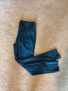 Athleta Deep Teal High-Rise Performance Leggings